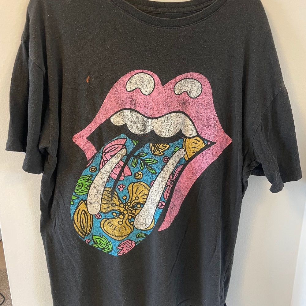 Rolling Stones Tee oversized tee size L/XL womens